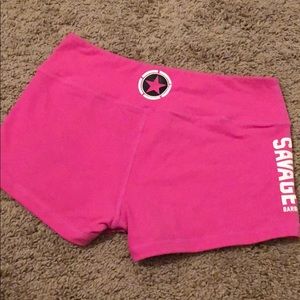 Savage barbell shorts